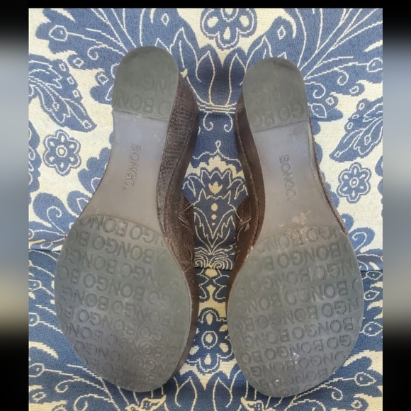 Vintage Bongo brown wedges - Picture 3 of 5